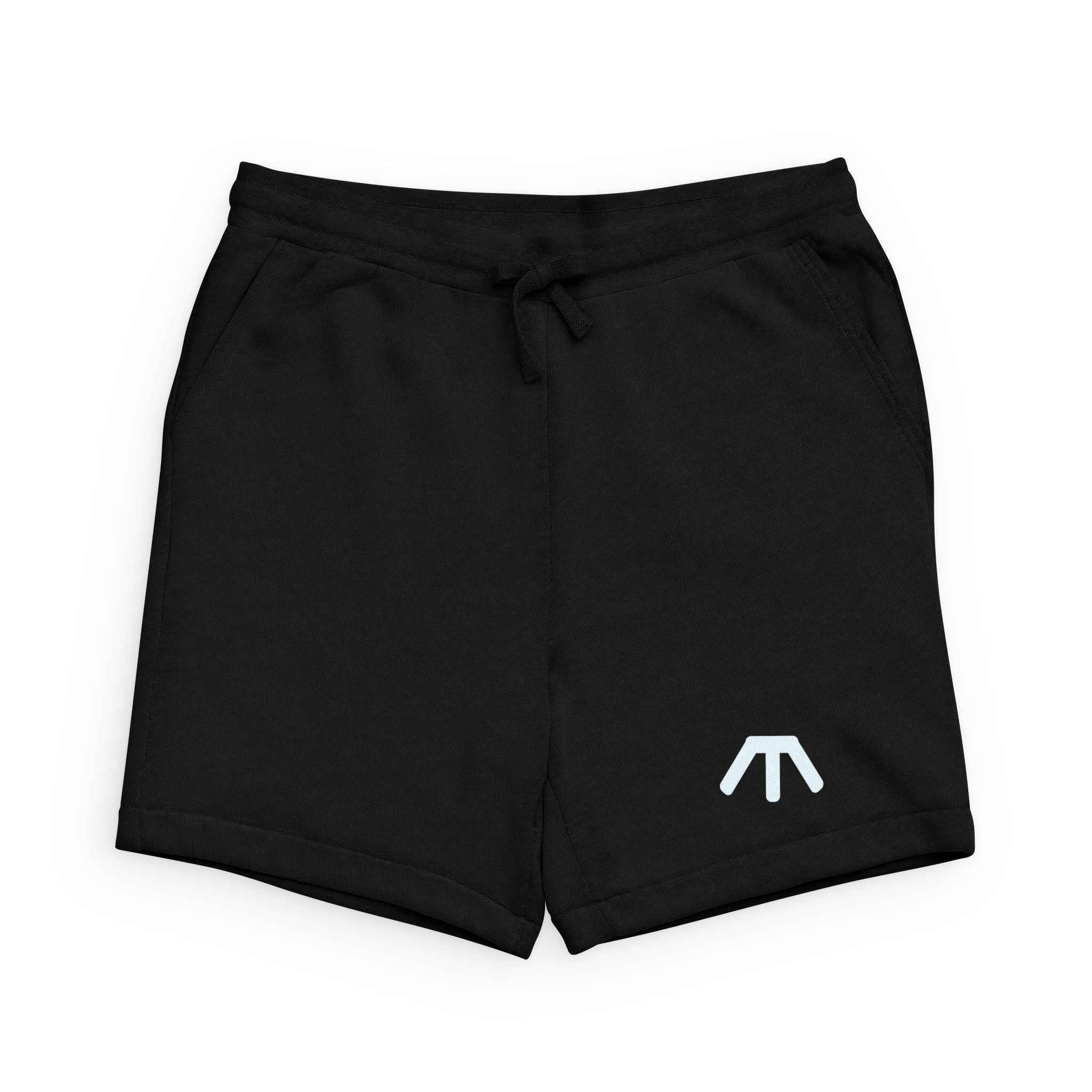 ENYSSA STUDIO Fleece Shorts — Men's & Women's Black Sweatshorts
