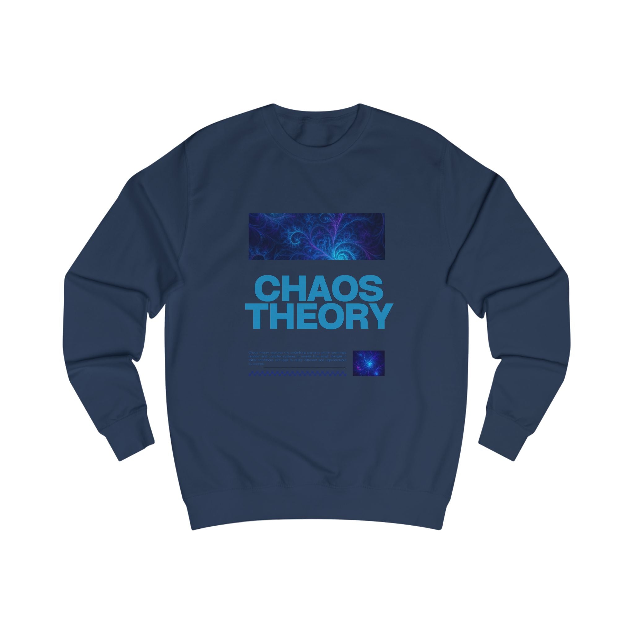 Chaos Theory Sweatshirt — Fractal Science Graphic Crewneck
