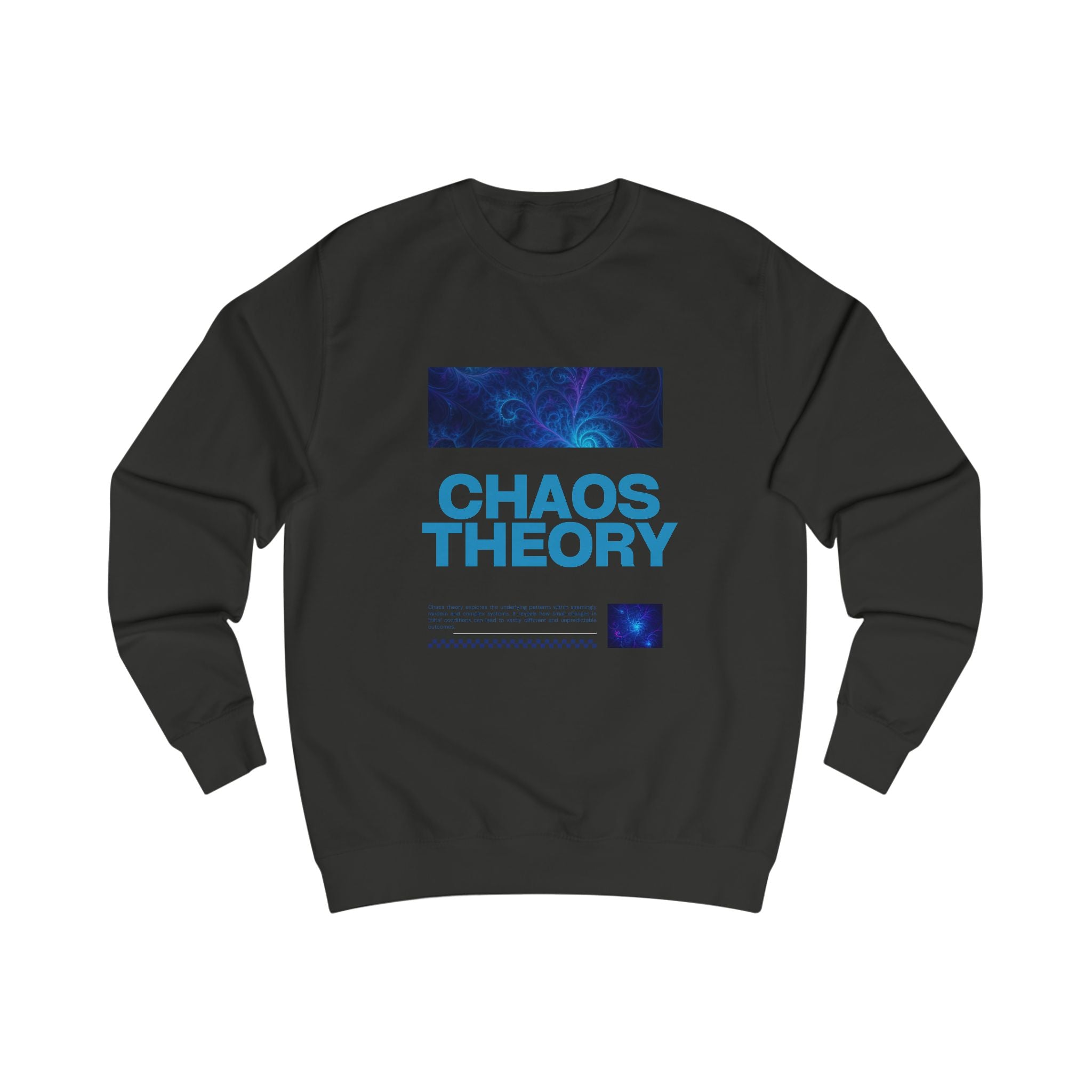 Chaos Theory Sweatshirt — Fractal Science Graphic Crewneck